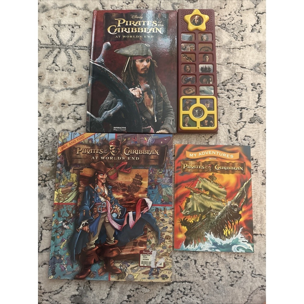 Pirates of the Caribbean Collector Books #3 EXC 2007 Sound Works